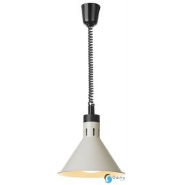  Lampa do podgrzewania potraw wisząca, stożkowa, biały | 273937 HENDI