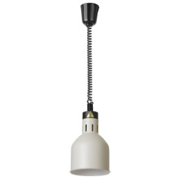 Lampa do podgrzewania potraw wisząca, cylindryczna, biały | 273821 HENDI