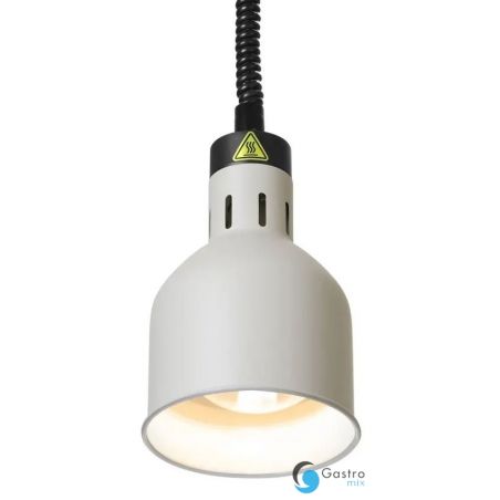 Lampa do podgrzewania potraw wisząca, cylindryczna, biały | 273821 HENDI 