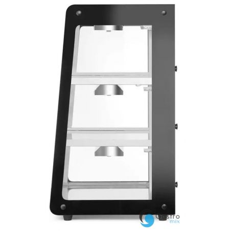 Witryna grzewcza nastawna, czarny | 273760 HENDI 