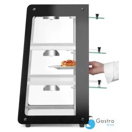  Witryna grzewcza nastawna, czarny | 273760 HENDI