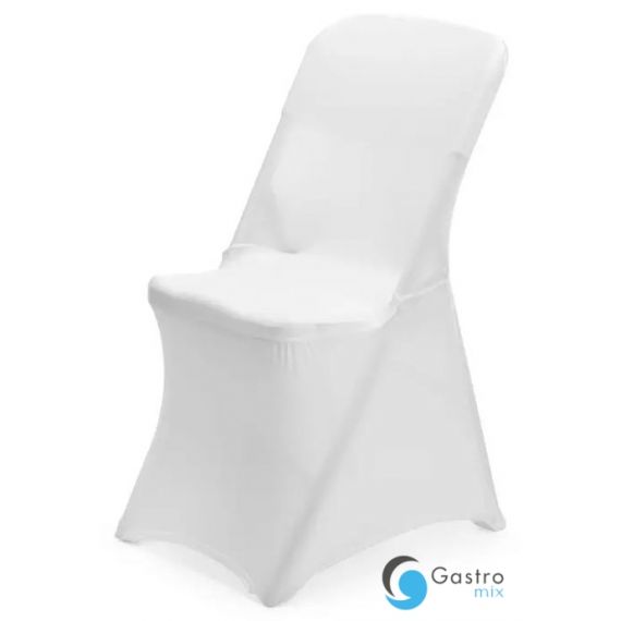 Pokrowiec na krzesło, 810965 & 910989, biały, 540x440x(H)840mm | 816363 HENDI 