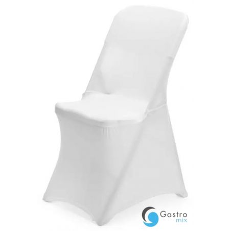 Pokrowiec na krzesło, 810965 & 910989, biały, 540x440x(H)840mm | 816363 HENDI 