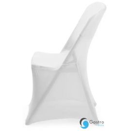 Pokrowiec na krzesło, 810965 & 910989, biały, 540x440x(H)840mm | 816363 HENDI