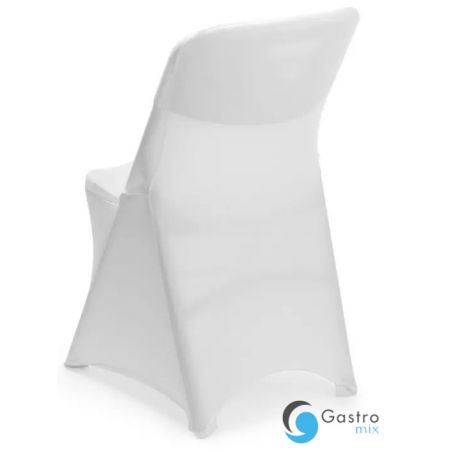 Pokrowiec na krzesło, 810965 & 910989, biały, 540x440x(H)840mm | 816363 HENDI 