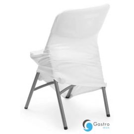  Pokrowiec na krzesło, 810965 & 910989, biały, 540x440x(H)840mm | 816363 HENDI