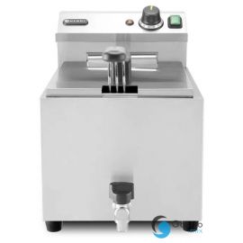 Frytownica XL Profi Line z kranem spustowym, manualna, 10 l | 209424 HENDI