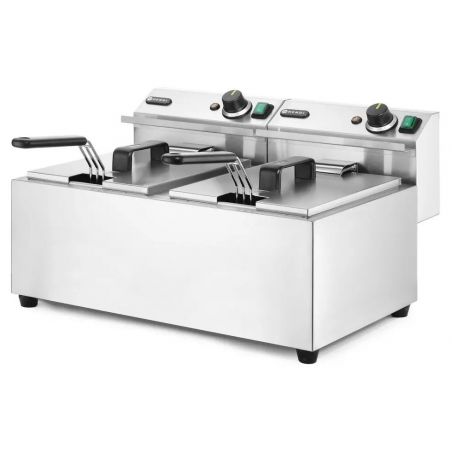 Frytownica manualna 2 × 8 l| 207307 HENDI 