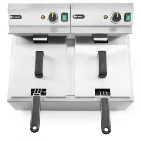 Frytownica manualna 2 × 8 l| 207307 HENDI 