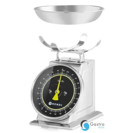 Waga kuchenna z szalką, 207x231x(H)254mm | 580042 HENDI 