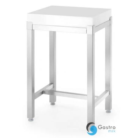 Kloc masarski z polietylenu z podstawą, 505663 + 505670, 500x400x(H)830mm  | 505144 HENDI 