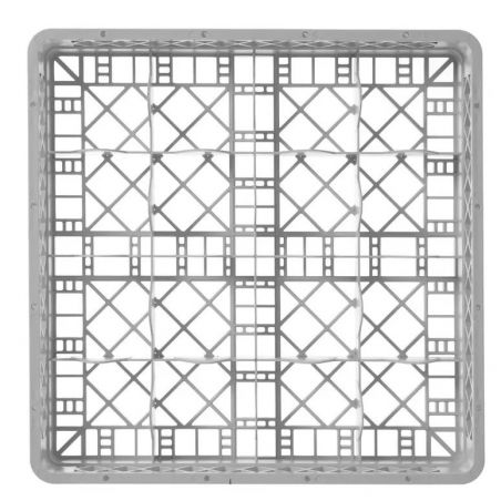 Kosz do szkła 500×500 mm, 16 przegródek | 877043 HENDI 