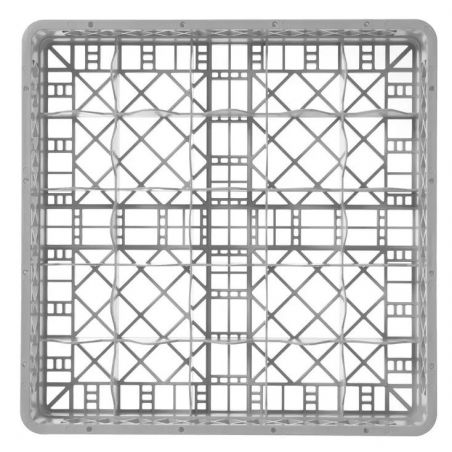 Kosz do szkła 500×500 mm, 25 przegródek | 877036 HENDI 