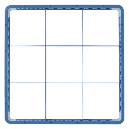 Nadstawka do kosza 500×500 mm, 9 przegródek – 150x150 mm  | 877548 hendi 