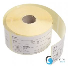 Etykiety Food Safety, wielorazowe-Data przydatności | 850206 hendi