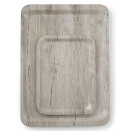 Taca do serwowania  240x340mm z nadrukiem drewna jasny dąb | 508909 hendi