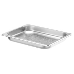 Pojemnik GN 1/2 - perforowany - 530x325 mm  wysokość 40 mm