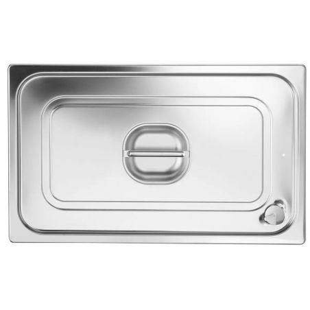 Pokrywka do pojemników GN Profi Line 1/1 z uszczelką silikonową  | 802601 HENDI 