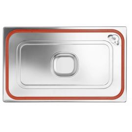 Pokrywka do pojemników GN Profi Line 1/1 z uszczelką silikonową  | 802601 HENDI