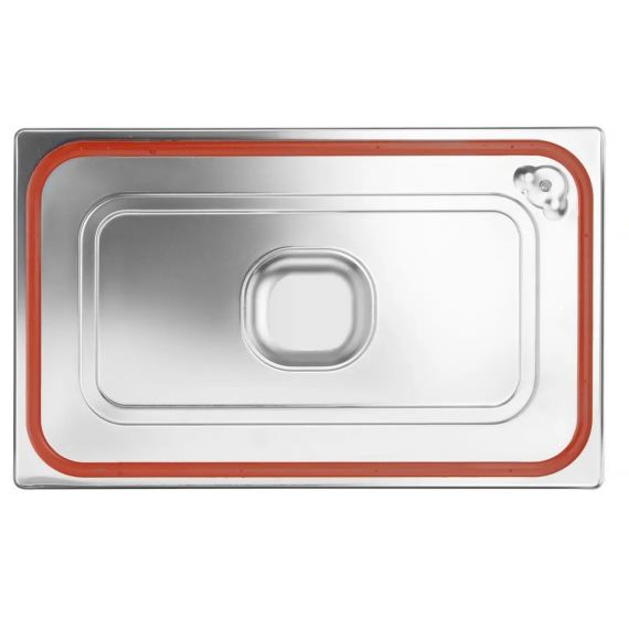 Pokrywka do pojemników GN Profi Line 1/1 z uszczelką silikonową  | 802601 HENDI 