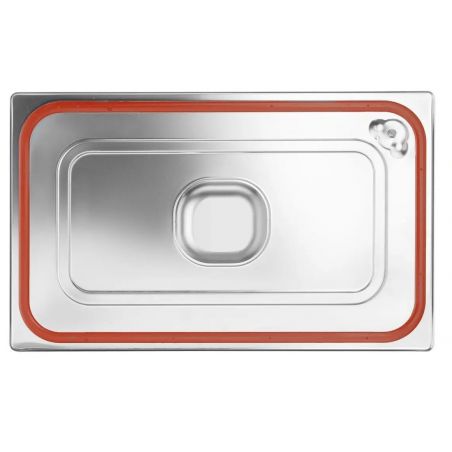 Pokrywka do pojemników GN Profi Line 1/1 z uszczelką silikonową  | 802601 HENDI 