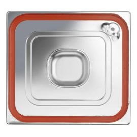 Pokrywka do pojemników GN Profi Line 2/3 z uszczelką silikonową | 802618 hendi