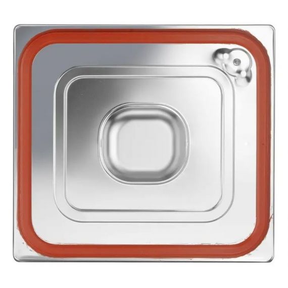 Pokrywka do pojemników GN Profi Line 2/3 z uszczelką silikonową | 802618 hendi 