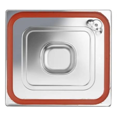 Pokrywka do pojemników GN Profi Line 2/3 z uszczelką silikonową | 802618 hendi 