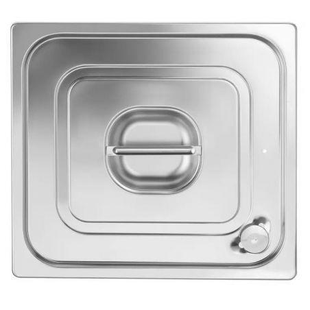 Pokrywka do pojemników GN Profi Line 2/3 z uszczelką silikonową | 802618 hendi 