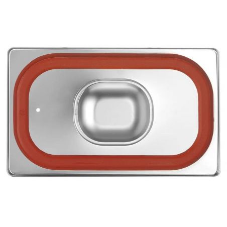 Pokrywka do pojemników GN Profi Line 1/4 z uszczelką silikonową | 802649 hendi 