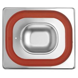 Pokrywka do pojemników GN Profi Line 1/6 z uszczelką silikonową | 802656 hendi