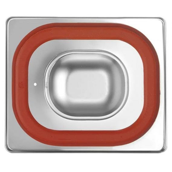 Pokrywka do pojemników GN Profi Line 1/6 z uszczelką silikonową | 802656 hendi 