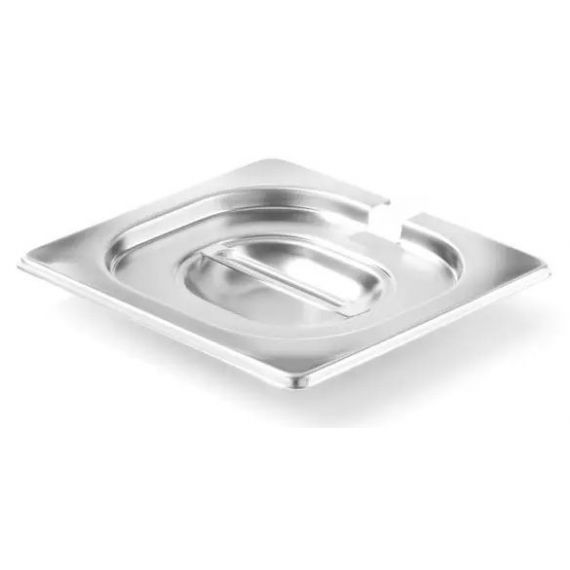 Pokrywka Profi Line do GN 1/6 z wycięciem na chochlę | 805152 HENDI 