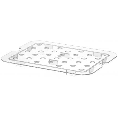 Ociekacz z poliwęglanu GN 1/2, o wym. 265x206 mm | 868546 hendi 