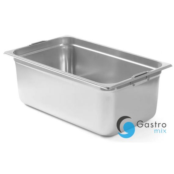 Pojemnik GN z chowanymi uchwytami, GN 1/1 100mm , 14L | 803240 hendi 