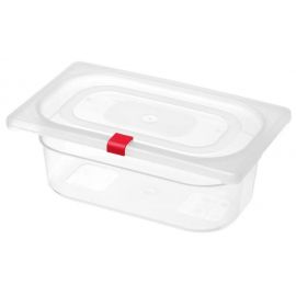 Klipsy do pojemników GN HACCP z polipropylenu-czerwony | 880661 hendi