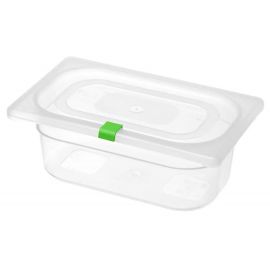 Klipsy do pojemników GN HACCP z polipropylenu-zielony | 880678 hendi