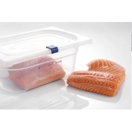 Klipsy do pojemników GN HACCP z polipropylenu-niebieski | 880692 hendi