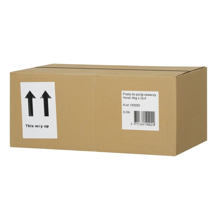 Pasta do podgrzewaczy wiadro 4 kg-zestaw 2 szt. | 190029 hendi