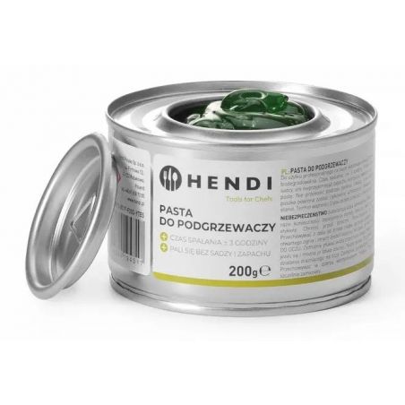 Pasta do podgrzewaczy-puszka 200g-zestaw 48 szt. | 194546 hendi 