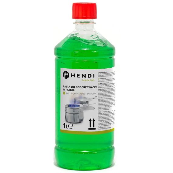 Pasta do podgrzewaczy w płynie-butelka 1l | 195109 hendi 