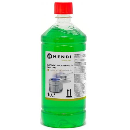 Pasta do podgrzewaczy w płynie-butelka 1l | 195109 hendi 