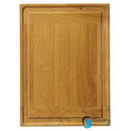 Deska dębowa do serwowania, 370x270x(H)20mm, Prostokątny | 505465 hendi
