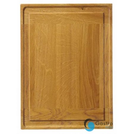Deska dębowa do serwowania, 370x270x(H)20mm, Prostokątny | 505465 hendi 
