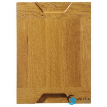 Deska dębowa do serwowania, 370x270x(H)20mm, Prostokątny | 505465 hendi 