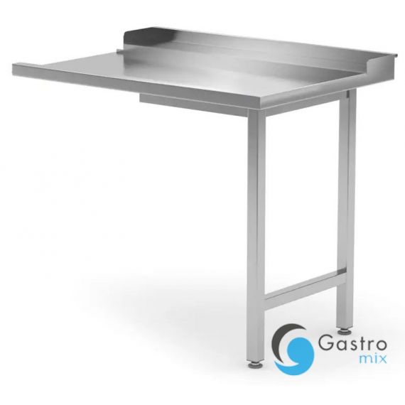 Stół wyładowczy 1000x700x(H)850mm do zmywarek, prawy | 231784 hendi 