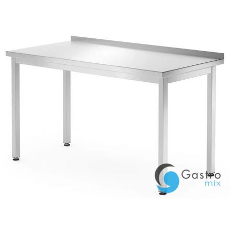 Stół przyścienny 1400x700x(H)850mm  – skręcany, głębokość 700 mm, Profi Line | 812693 hendi 