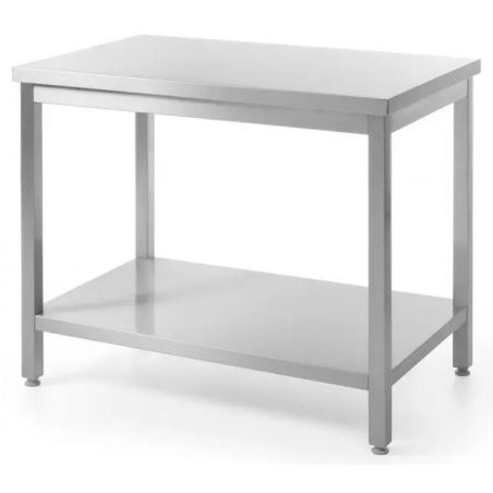 Stół centralny z półką – skręcany, Profi Line, 800x700x850 mm| 815830 HENDI 