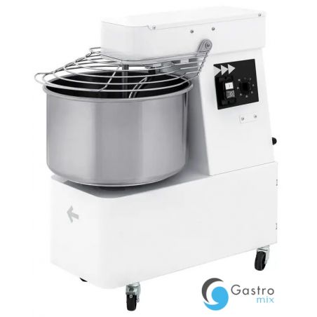 Miesiarka spiralna ze stałą dzieżą o 2 prędkościach, 32 l, Prismafood, 88 kg/h, 32L, 400V/1700W,... 
