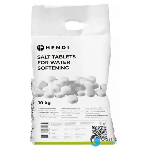 Tabletki solne do zmiękczania wody, 10 kg | 237984 HENDI 
